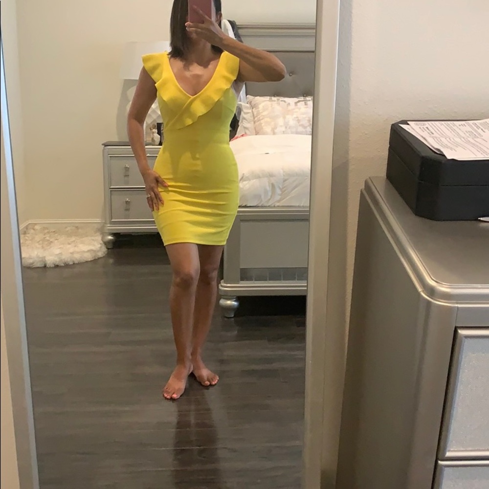 Yellow dress